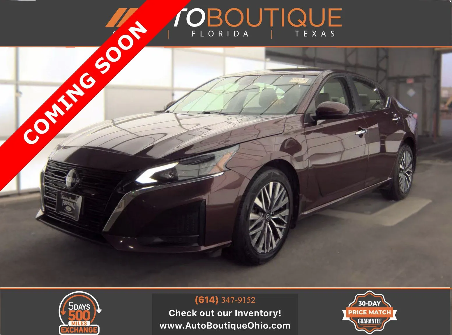 Red 2023 Nissan Altima 2.5 SV for sale in Columbus, OH