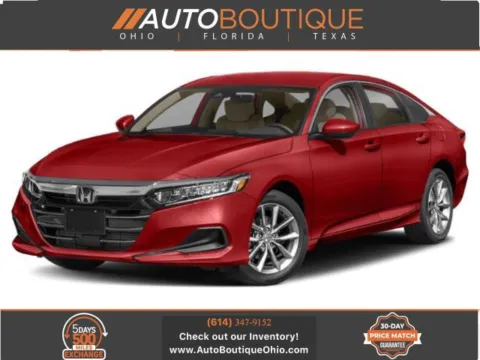 Gray 2021 Honda Accord Sedan LX for sale in Columbus, OH