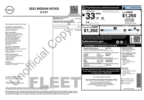 Photos of 2023 Nissan Kicks S for sale in Columbus, OH at Auto Boutique Ohio