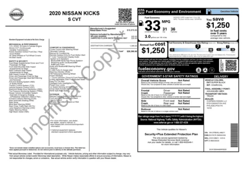 Photos of 2020 Nissan Kicks S for sale in Columbus, OH at Auto Boutique Ohio
