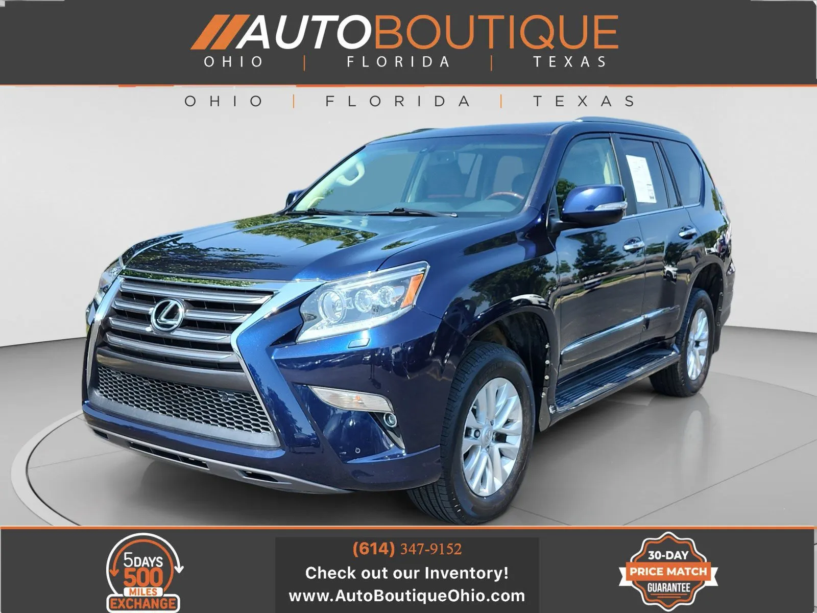Blue 2018 Lexus GX 460 Premium for sale in Columbus, OH