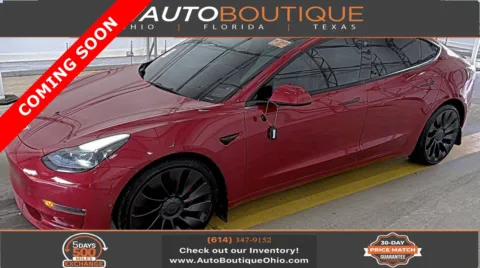 Red 2022 Tesla Model 3 Performance for sale in Columbus, OH