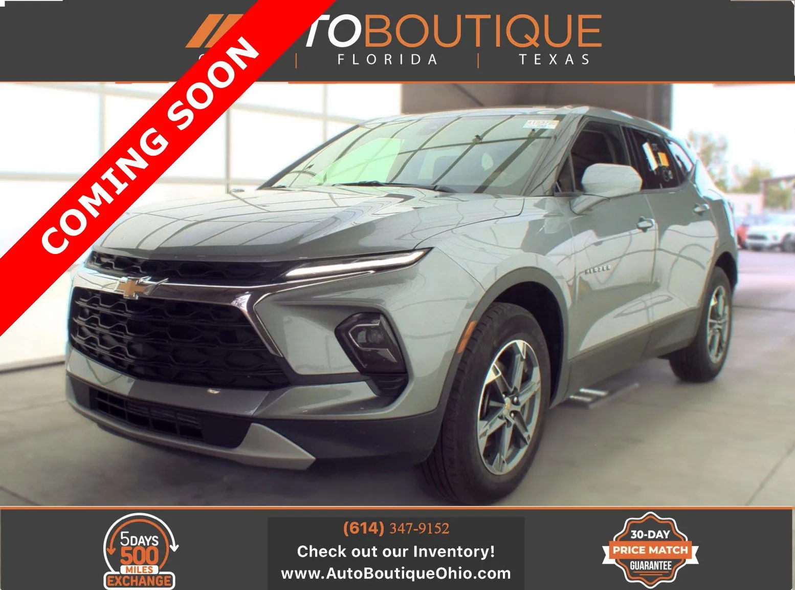Gray 2025 Chevrolet Blazer LT for sale in Columbus, OH