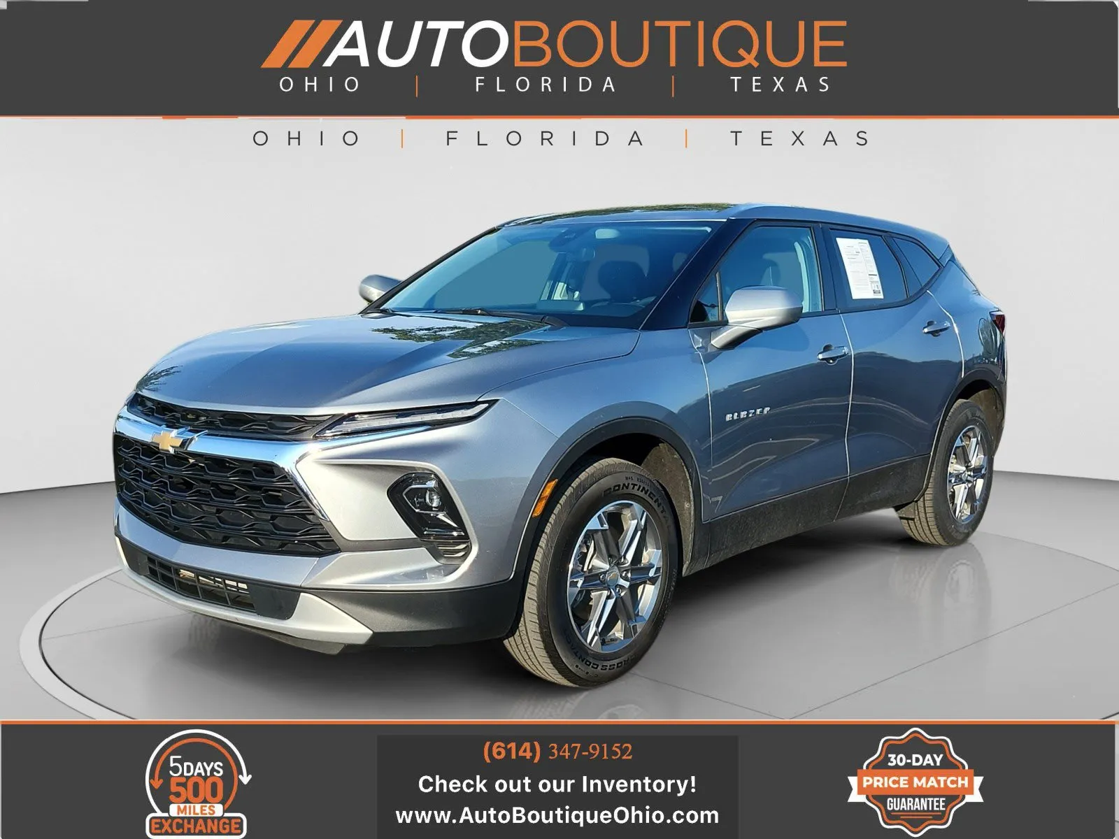 Gray 2025 Chevrolet Blazer LT for sale in Columbus, OH