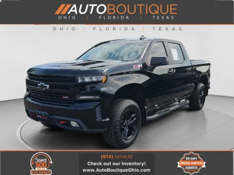 Black 2020 Chevrolet Silverado 1500 LT Trail Boss for sale in Columbus, OH