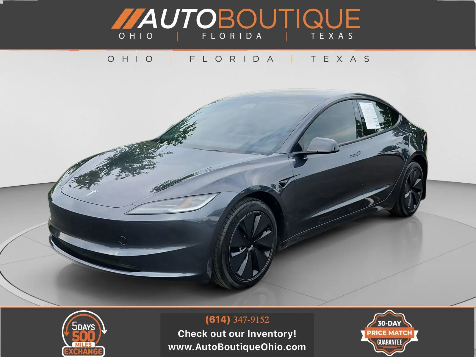 Gray 2024 Tesla Model 3 for sale in Columbus, OH