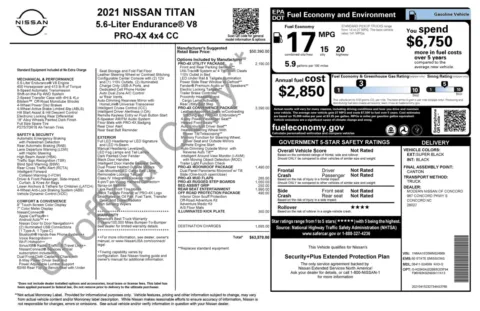 Photos of 2021 Nissan Titan PRO-4X for sale in Columbus, OH at Auto Boutique Ohio