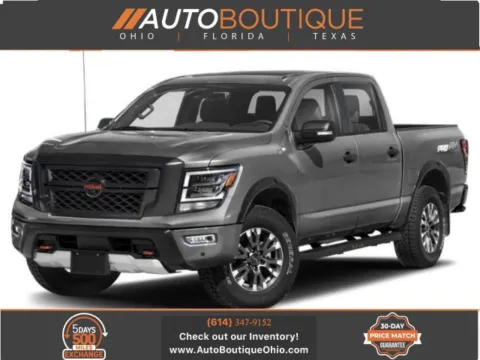 Black 2021 Nissan Titan PRO-4X for sale in Columbus, OH
