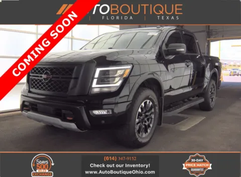 Black 2021 Nissan Titan PRO-4X for sale in Columbus, OH