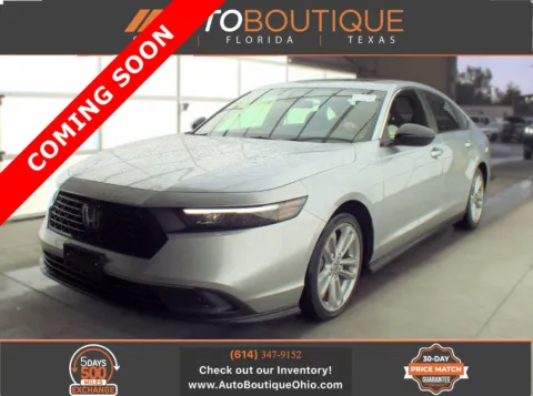 Silver 2024 Honda Accord Hybrid Sport for sale in Columbus, OH