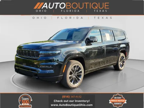Black 2025 Jeep Grand Wagoneer L Series II Obsidian for sale in Columbus, OH