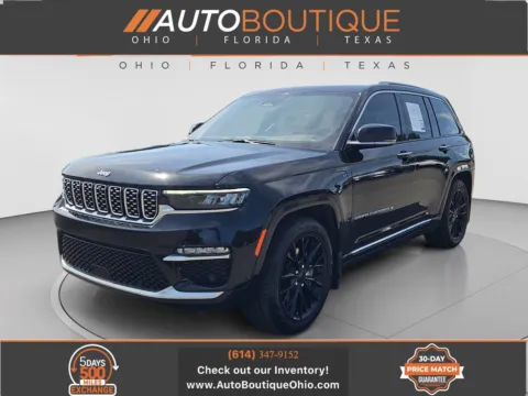 Black 2023 Jeep Grand Cherokee 4xe Summit for sale in Columbus, OH