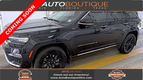 Black 2023 Jeep Grand Cherokee 4xe Summit for sale in Columbus, OH