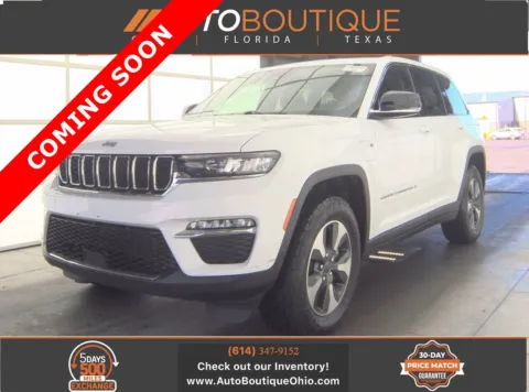 White 2023 Jeep Grand Cherokee 4xe for sale in Columbus, OH