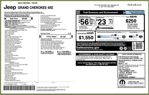Photos of 2023 Jeep Grand Cherokee 4xe for sale in Columbus, OH at Auto Boutique Ohio