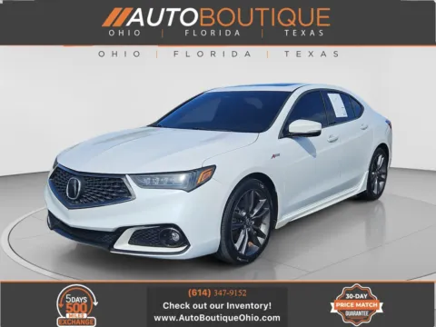 White 2019 Acura TLX w/A-Spec Pkg for sale in Columbus, OH