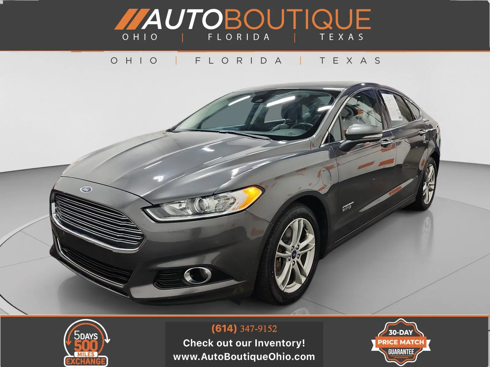 2015 Ford Fusion Energi Titanium for sale in Columbus, OH