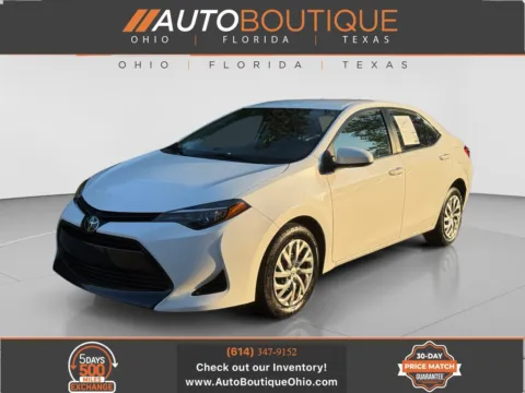 White 2019 Toyota Corolla LE for sale in Columbus, OH