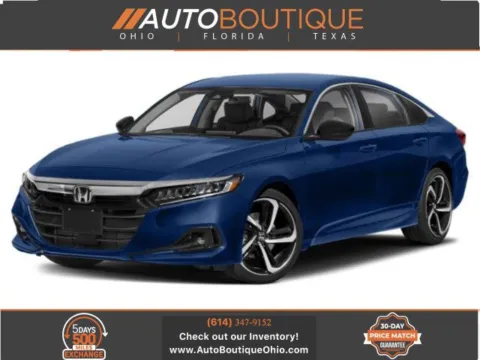 Red 2021 Honda Accord Sedan Sport SE for sale in Columbus, OH