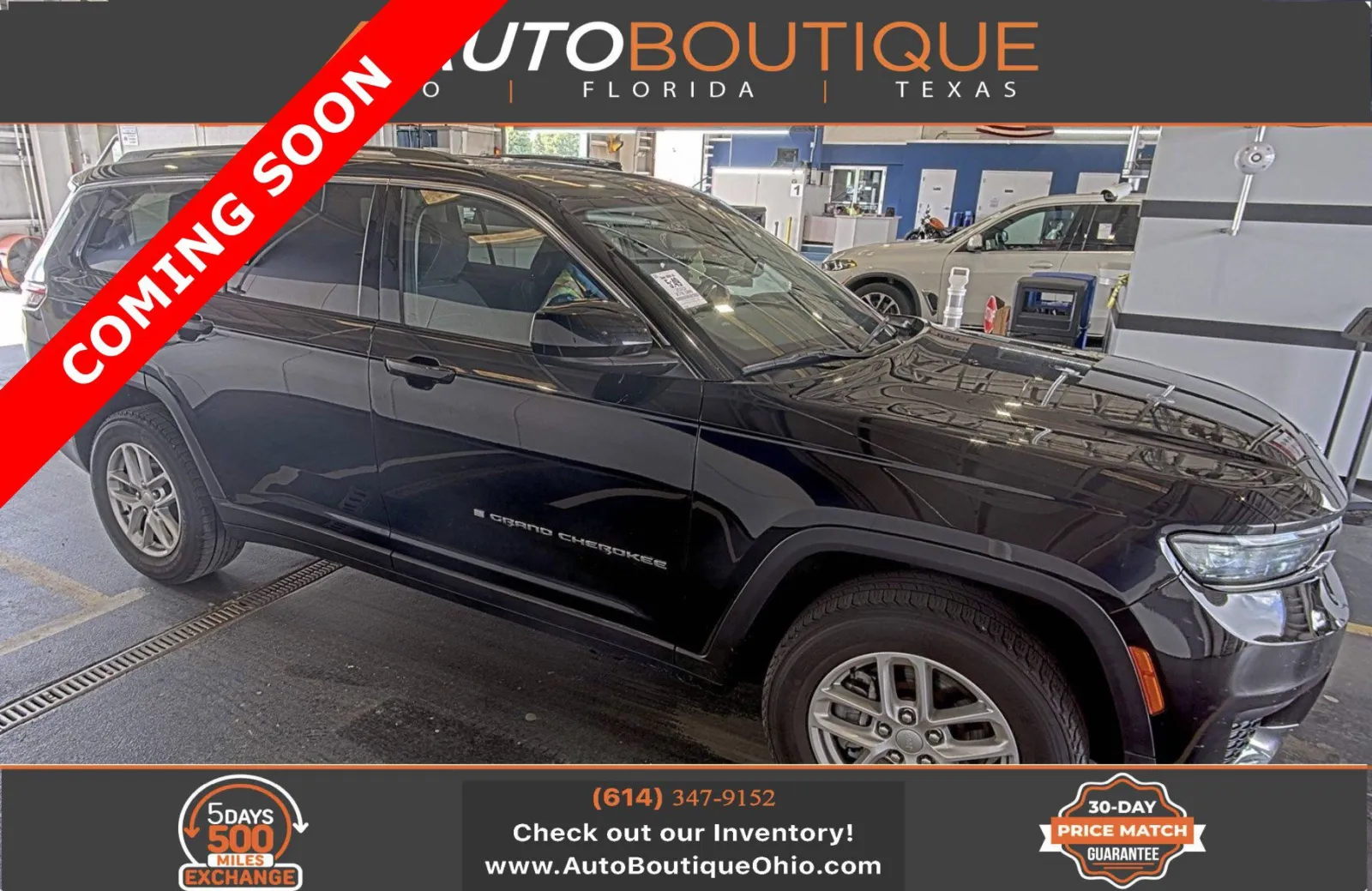 Black 2023 Jeep Grand Cherokee L Laredo for sale in Columbus, OH