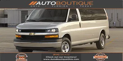 White 2025 Chevrolet Express Passenger LT for sale in Columbus, OH