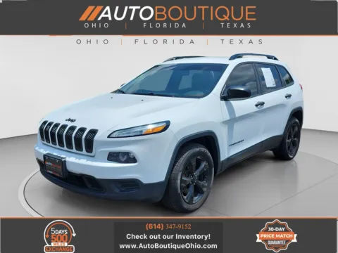 White 2018 Jeep Cherokee Latitude for sale in Columbus, OH