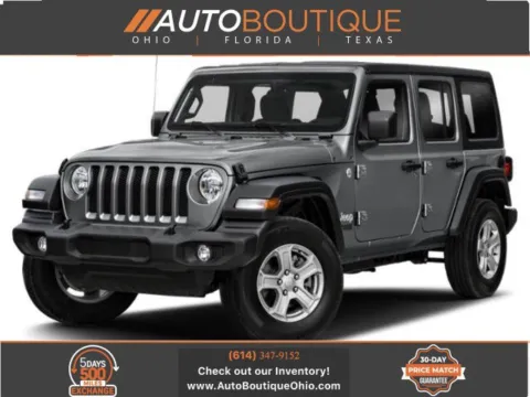 Black 2021 Jeep Wrangler Unlimited Willys for sale in Columbus, OH