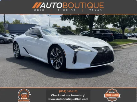 White 2021 Lexus LC 500 for sale in Columbus, OH
