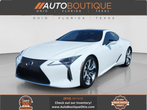 White 2021 Lexus LC 500 for sale in Columbus, OH