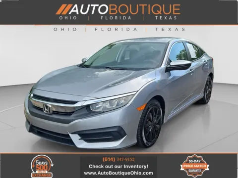 Silver 2018 Honda Civic Sedan LX for sale in Columbus, OH