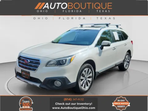 White 2017 Subaru Outback Touring for sale in Columbus, OH