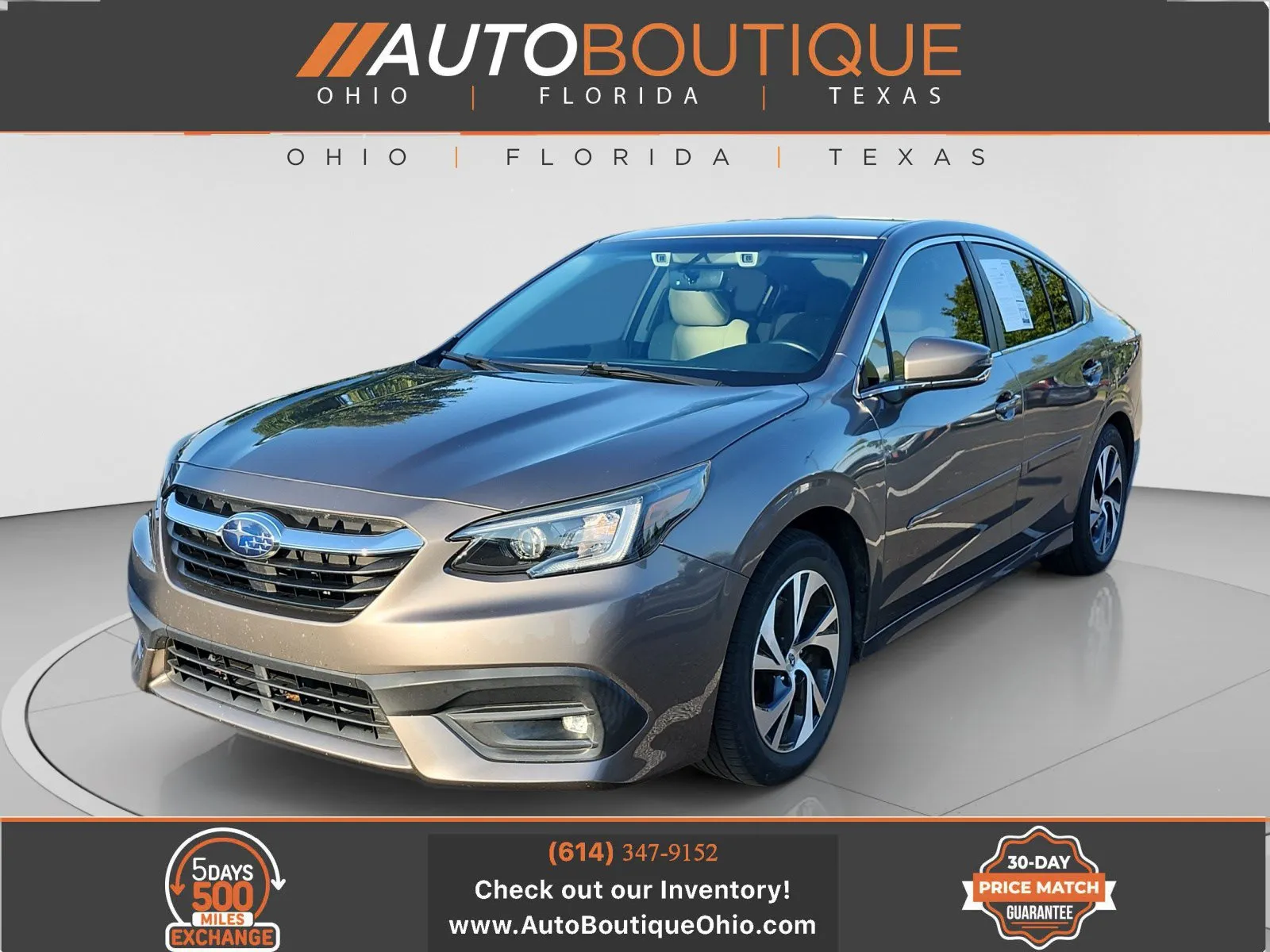 Brown 2022 Subaru Legacy Premium for sale in Columbus, OH