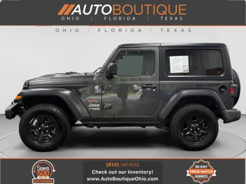 Gray 2019 Jeep Wrangler Sport for sale in Columbus, OH