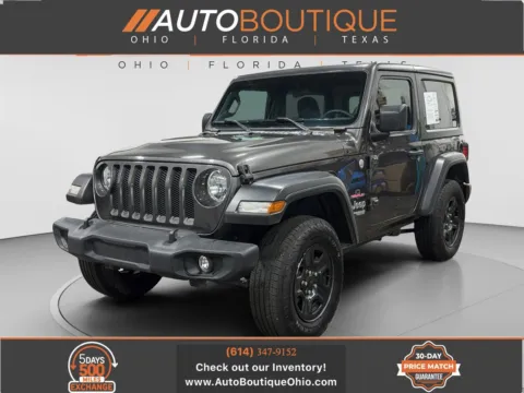 Gray 2019 Jeep Wrangler Sport for sale in Columbus, OH