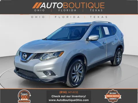 Silver 2015 Nissan Rogue SL for sale in Columbus, OH