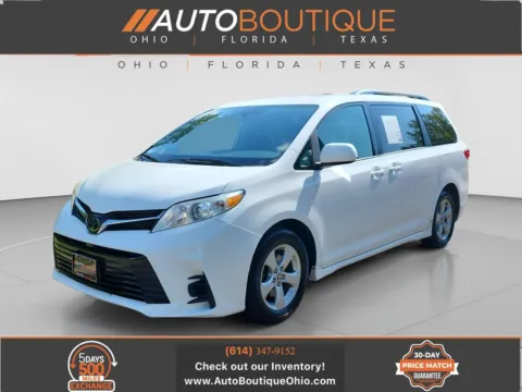 Blue 2020 Toyota Sienna LE for sale in Columbus, OH