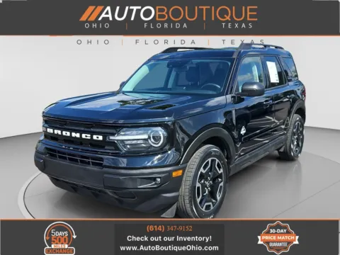 Black 2021 Ford Bronco Sport Outer Banks for sale in Columbus, OH