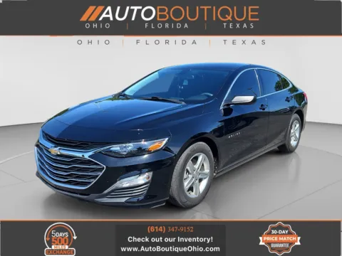 Black 2022 Chevrolet Malibu LS for sale in Columbus, OH