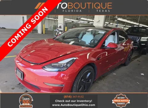 Red 2021 Tesla Model 3 Standard Range Plus for sale in Columbus, OH