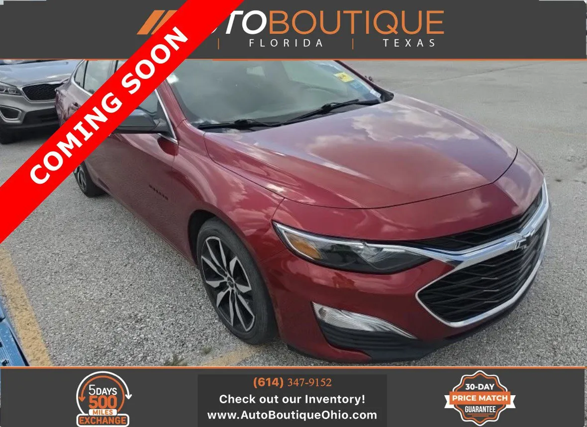 Red 2021 Chevrolet Malibu RS for sale in Columbus, OH