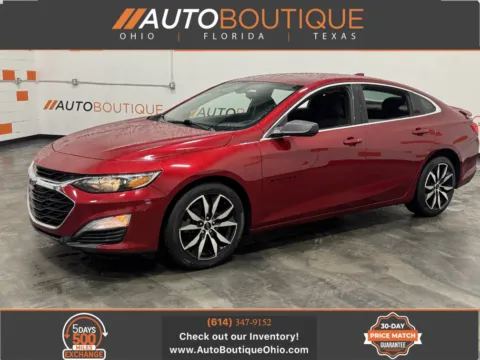 Red 2021 Chevrolet Malibu RS for sale in Columbus, OH