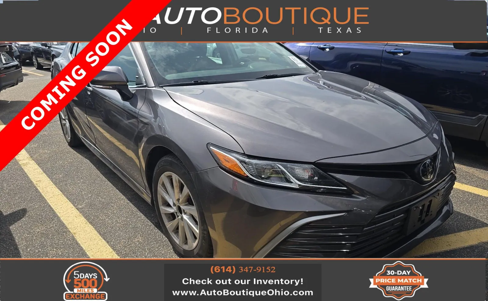 Gray 2023 Toyota Camry LE for sale in Columbus, OH