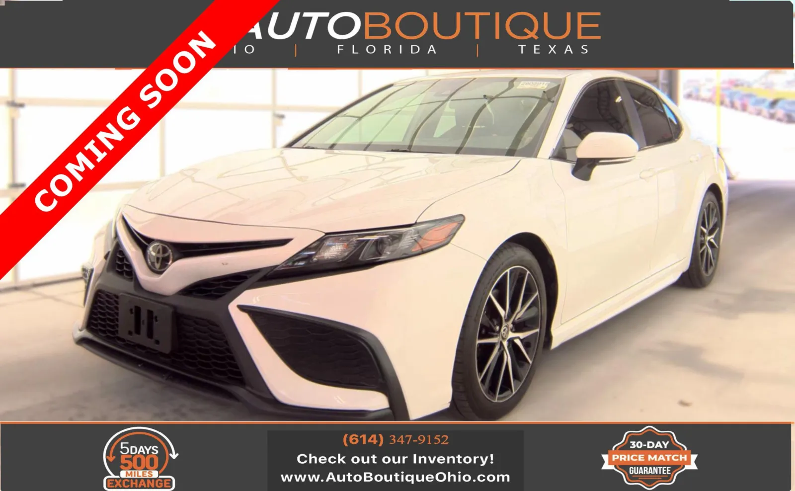 White 2023 Toyota Camry SE for sale in Columbus, OH