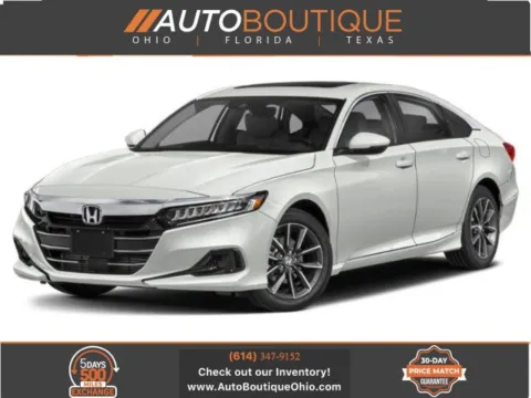 White 2022 Honda Accord Sedan EX-L for sale in Columbus, OH