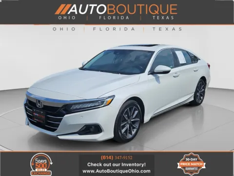 White 2022 Honda Accord Sedan EX-L for sale in Columbus, OH