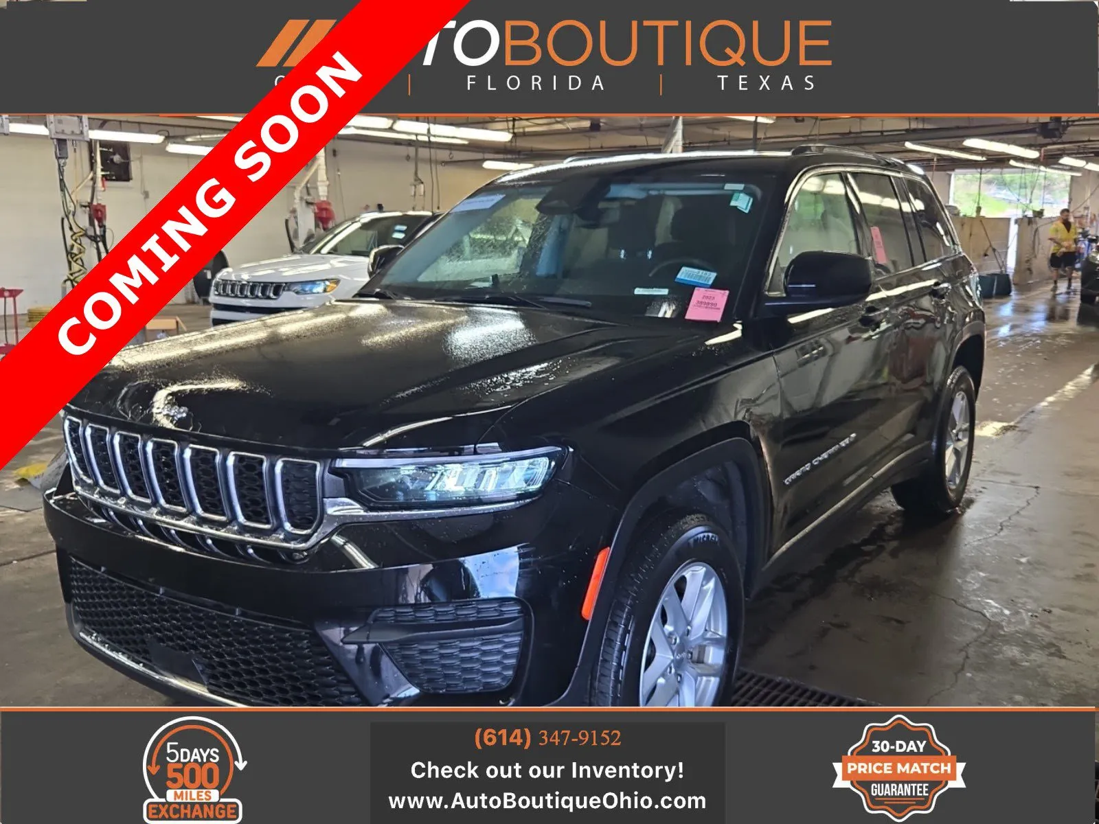 Black 2023 Jeep Grand Cherokee Laredo for sale in Columbus, OH