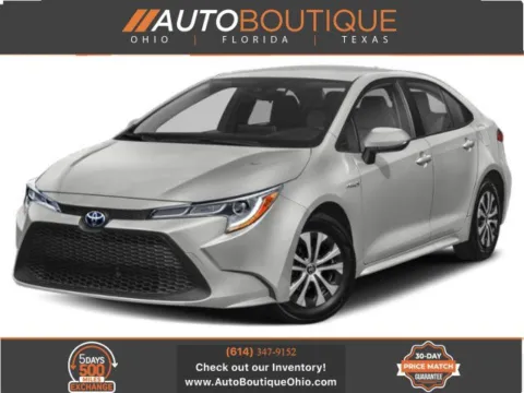Silver 2022 Toyota Corolla Hybrid LE for sale in Columbus, OH