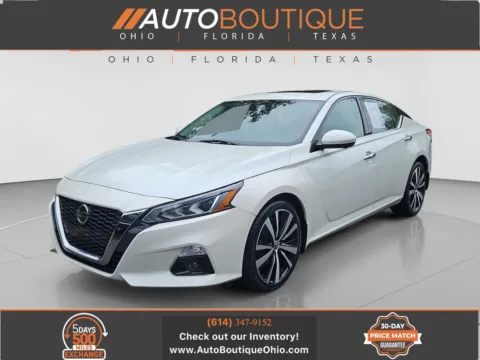 White 2019 Nissan Altima 2.5 Platinum for sale in Columbus, OH
