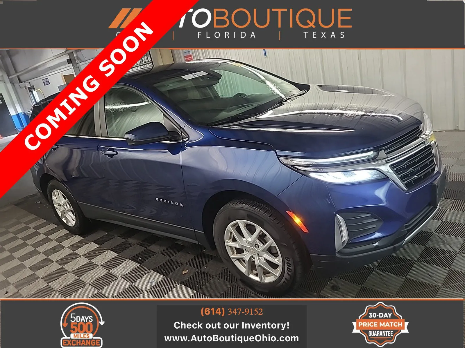 Blue 2023 Chevrolet Equinox LT for sale in Columbus, OH