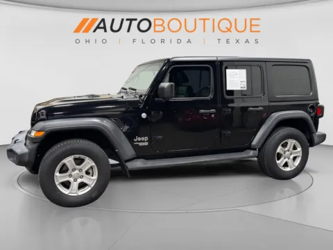 Photos of 2020 Jeep Wrangler Unlimited Sport S for sale in Columbus, OH at Auto Boutique Ohio